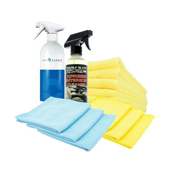 Basic Interior Kit - Complete Interior Cleaning & Glass Care Bundle