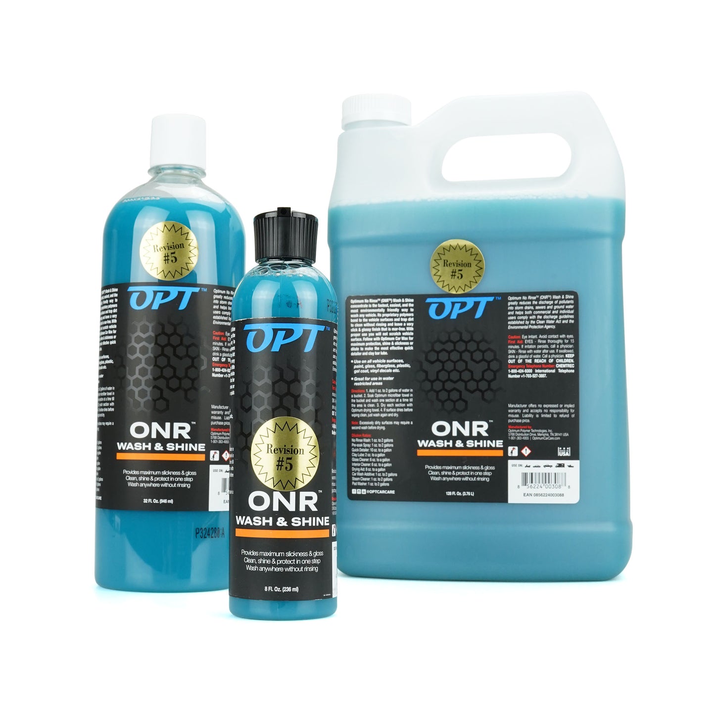 Optimum No Rinse Wash & Shine Set