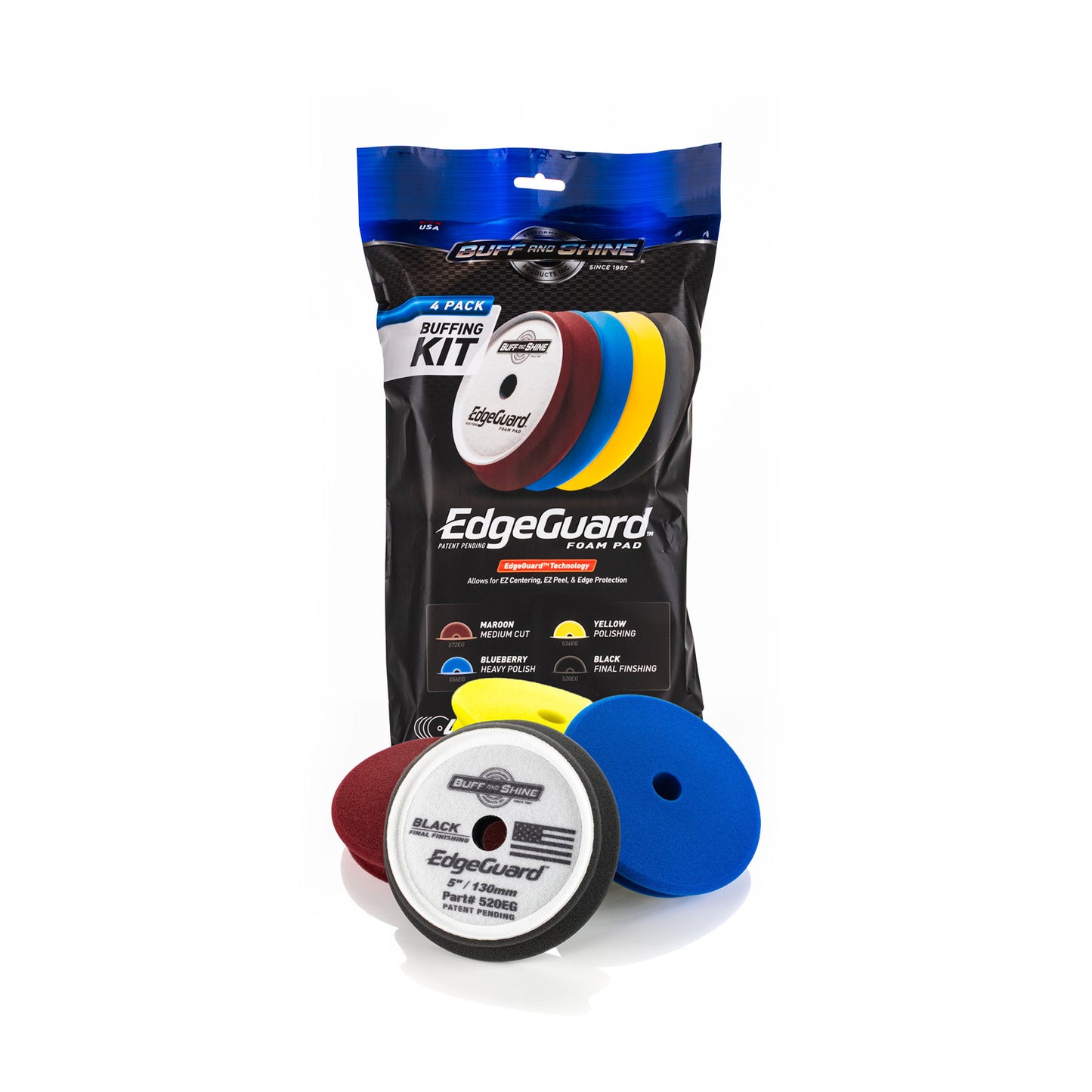 Buff and Shine - Edgeguard Foam Pad | 4 Pack