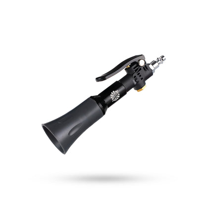 The Rag Company Ultra Air Blaster Mini compact air-powered detailing tool on a white background