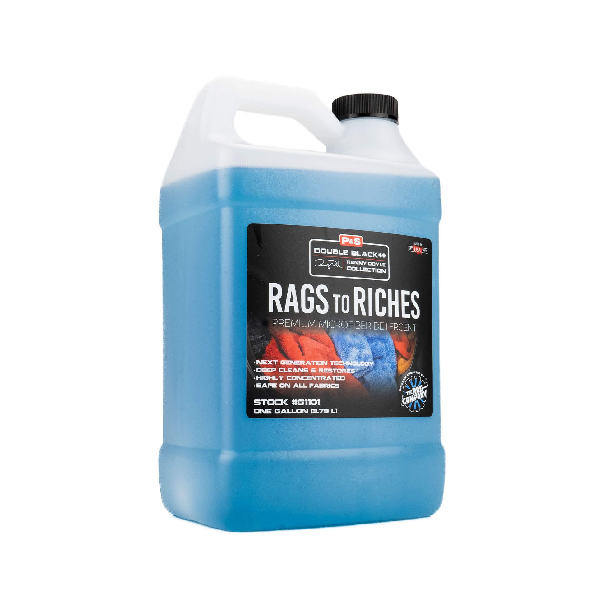 P&S Rags To Riches Microfiber Detergent & cleaner Gallon